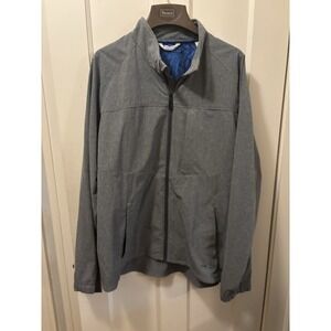 Tommy Bahama Jacket Mens XL Gray Island Zone Active Windbreaker Full Zip